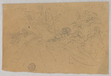 Boceto de Grupo Figural para la Ascensión