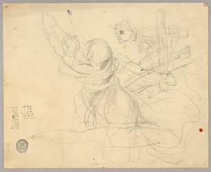 Boceto de Figuras para la Ascensión