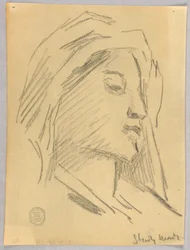 Boceto de Cabeza de Mujer