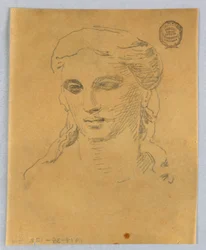 Boceto de Cabeza de Mujer