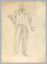 Boceto de un hombre