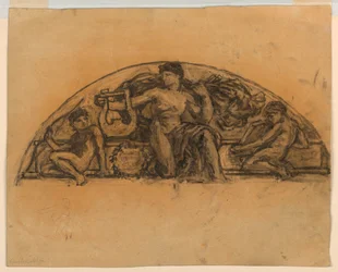 Estudio para "Apolo," Metropolitan Opera, Nueva York, NY