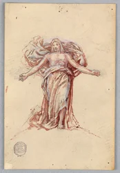 Estudio para Cristo, Presbiterio de San Bartolomé, Nueva York