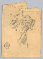 Estudio para Cristo, Presbiterio de San Bartolomé, Nueva York