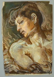 Estudio para Cleopatra