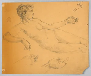 Estudio de figura desnuda