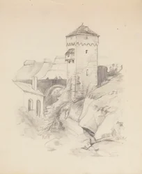 Torre en un pueblo