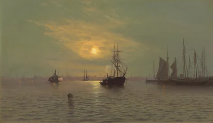 Hoboken a medianoche, 1872