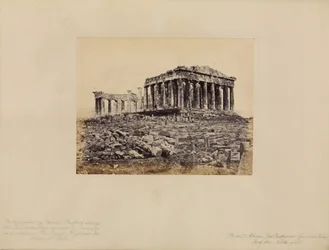 Atenas - El Partenón, vista general desde el noroeste