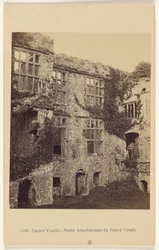 Castillo de Carew - aposentos de Estado en el patio interior
