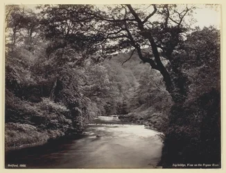 Puente Ivy, Vista en el Río Prysor