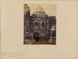 Jerusalén - Fachada de la Iglesia del Santo Sepulcro