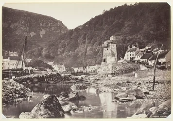 Lynmouth desde el Mar, 1860-94