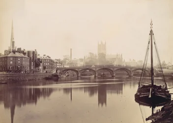 Worcester. Desde el Severn
