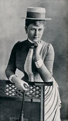 Estudio de retrato de la futura Reina María, 1885-1911