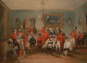 Salón de los Solteros: El desayuno de caza