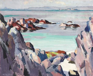 Staffa y Rhum desde Iona