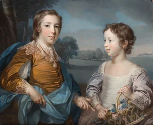 Retrato de Joseph (1741-1786) y su hermano John Gulston (1750-1764)