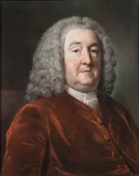Retrato de Sir Edward Hulse, primer baronet, 1757