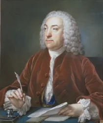 Retrato de Taylor White, tesorero del Hospital Foundling, 1758