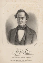 B.J. Butler, litografía de Henry G. Langley, 1840