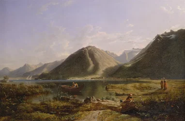 Fin del lago Lemán [1985, Cormack, Catálogo conciso YCBA].