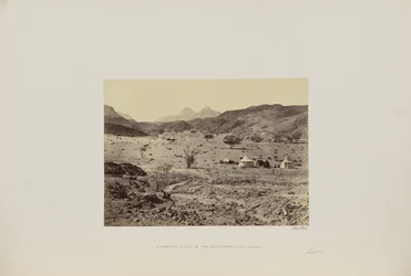 Un camping en el desierto del Sinaí