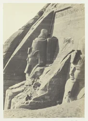 Abu Simbel, Nubia, 1857