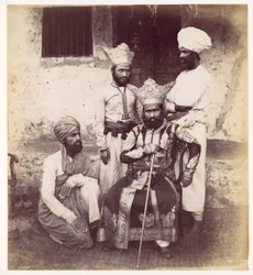 [Cuatro hombres de las Indias Orientales]