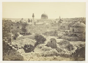 Jerusalén desde la muralla de la ciudad