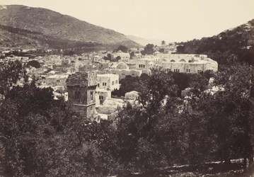Nablus, la antigua Siquem, 1857
