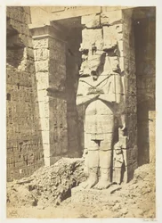 Pilares de Osiris en Medinet-Haboo