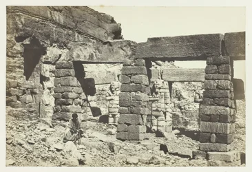 Pórtico del Templo de Cerf Hossayn, Nubia