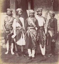 Rajputs, 1870s