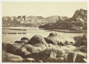 El acercamiento a Philae, c. 1857