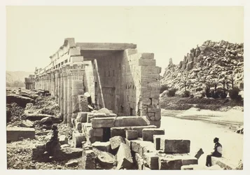 La columnata, Isla de Philæ