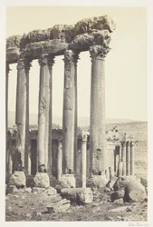 Los Grandes Pilares y el Templo Menor, Baalbec