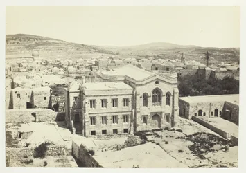 La Nueva Iglesia Inglesa desde la Torre de Hipicus, Jerusalén