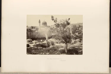 El estanque de Betesda, c., Jerusalén