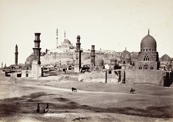Tumbas en el cementerio meridional, El Cairo
