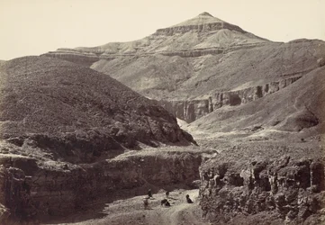 Valle de las Tumbas de los Reyes, Tebas, 1857