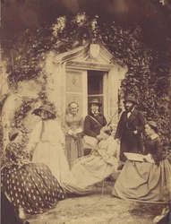Grupo familiar Claudet, Chateau de la Roche, Amboise