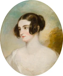 Retrato del Excmo. Henrietta Maria Forester, Lady Albert Conyngham (1809-1833), c.1829-33 (óleo sobre lienzo)