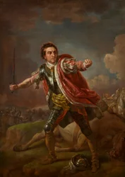 David Garrick como Gloucester en 