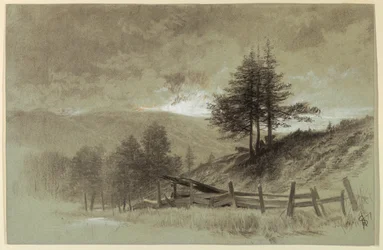 Campo con Cerca de Rieles