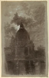 Santa Maria della Salute, Venecia, Italia