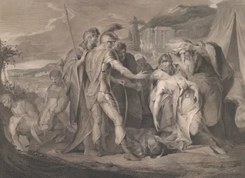 El Rey Lear Llorando sobre el Cuerpo de Cordelia, Shakespeare, Rey Lear, Acto 5, Escena..., 1 de agosto de 1792