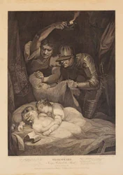 El asesinato de Eduardo V y de su hermano menor, el duque de York. De «Ricardo III» de William Shakespeare, acto 4, escena 3