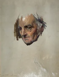 Cabeza de un Anciano, 1871
