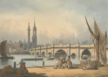 El Puente de Londres y el Monumento